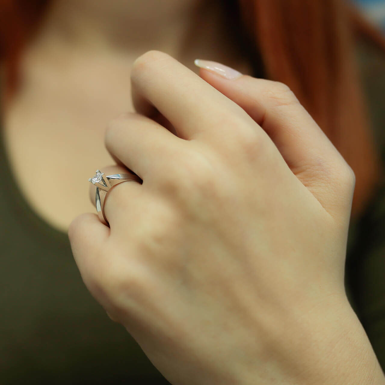 0.27 Carat Diamond Solitaire Ring