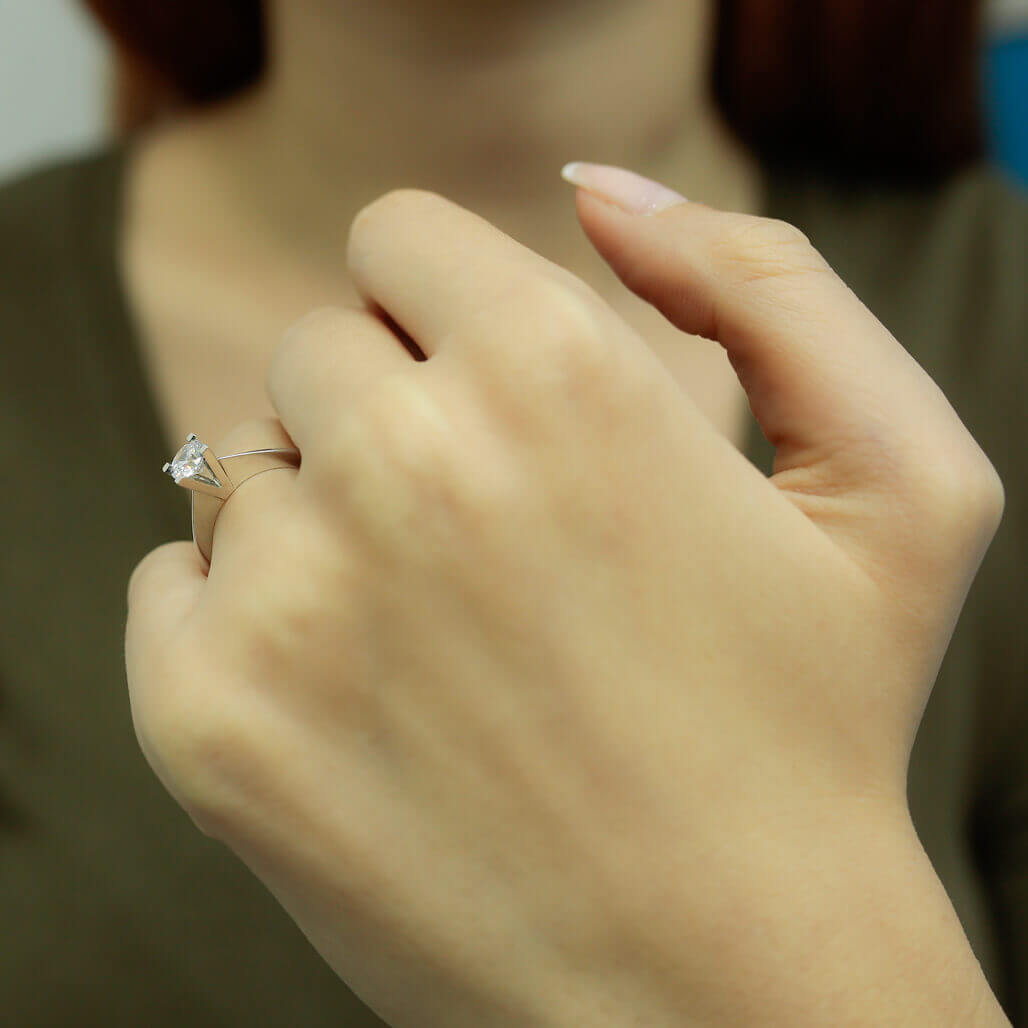 0.50 Carat Diamond Solitaire Ring