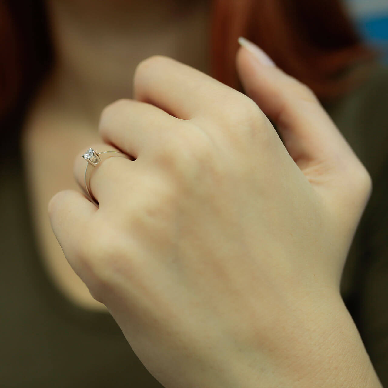 0.22 Carat Diamond Solitaire Ring