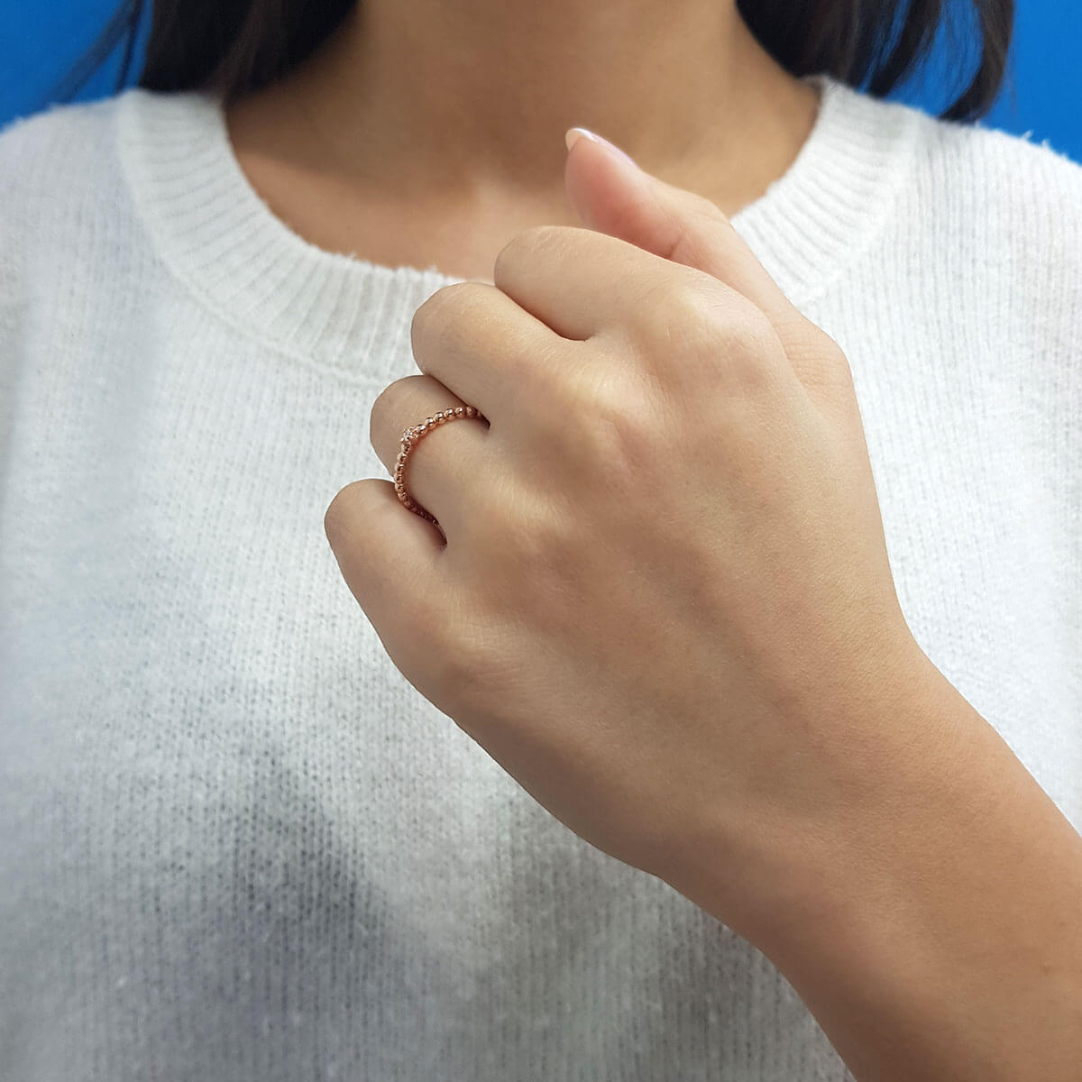 0.03 Carat Diamond Solitaire Ring