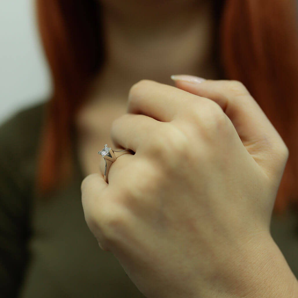 0.27 Carat Diamond Solitaire Ring