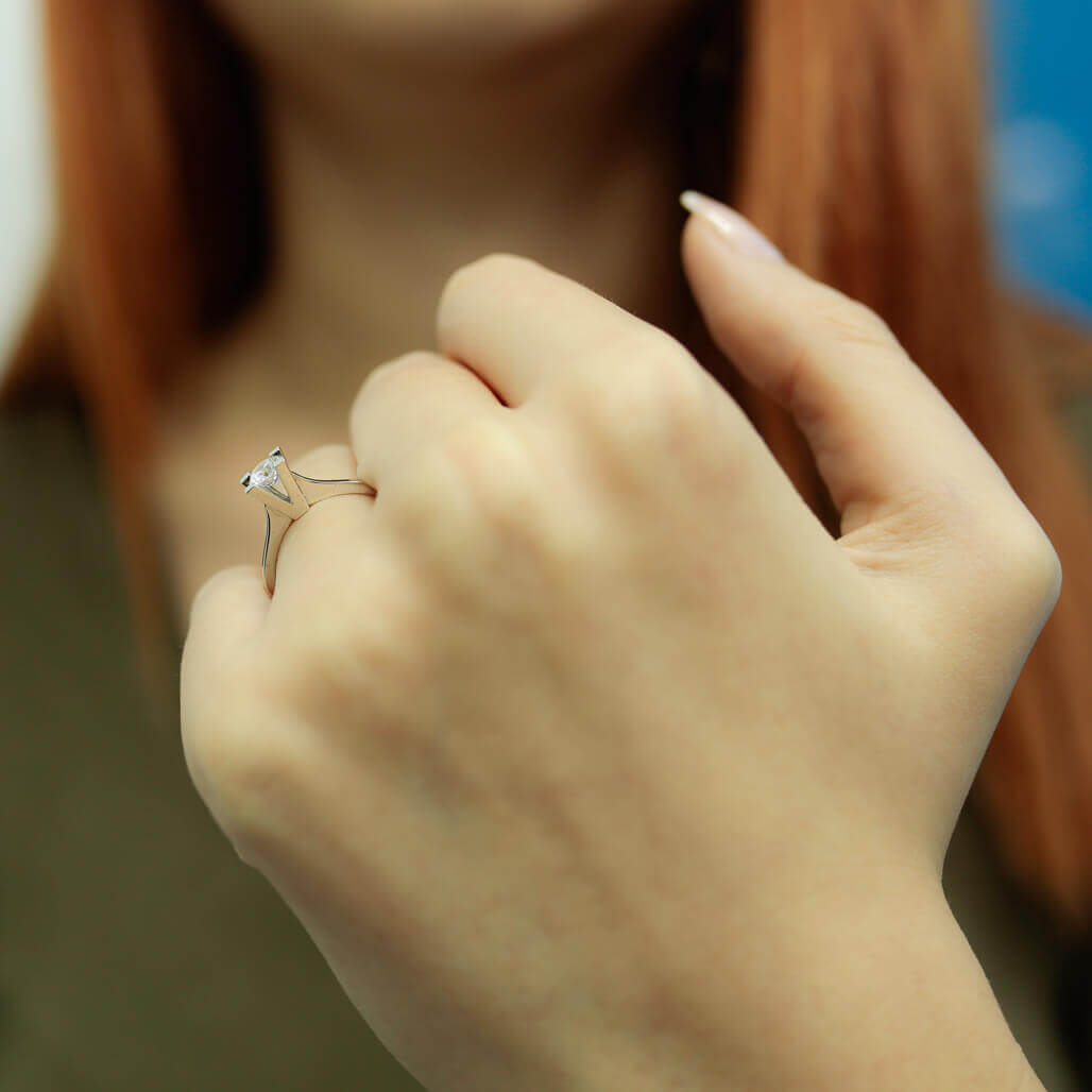 0.42 Carat Diamond Solitaire Ring