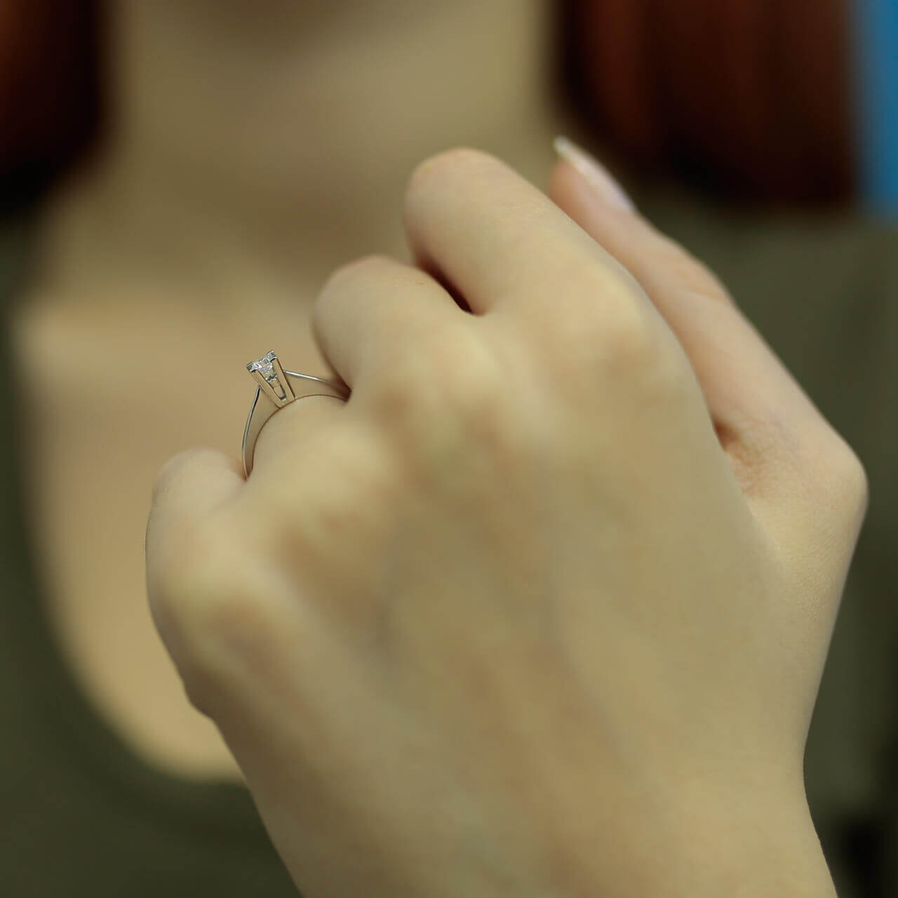 0.15 Carat Diamond Solitaire Ring