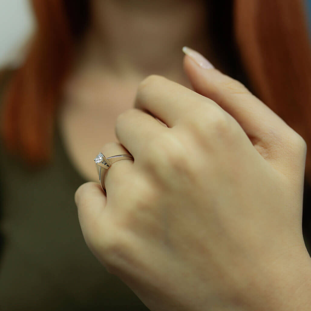 0.28 Carat Diamond Solitaire Ring