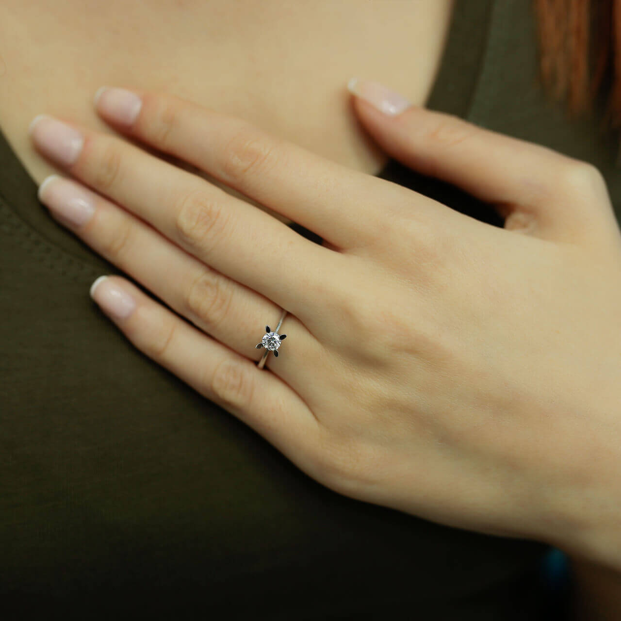 0.26 Carat Diamond Solitaire Ring