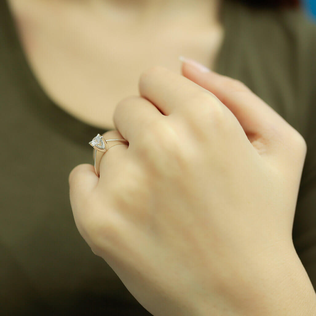 0.31 Carat Diamond Solitaire Ring