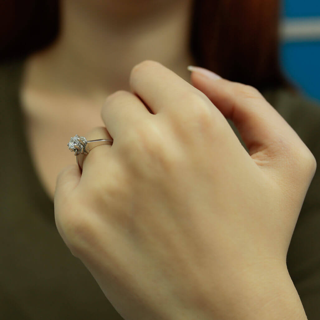 0.49 Carat Diamond Solitaire Ring