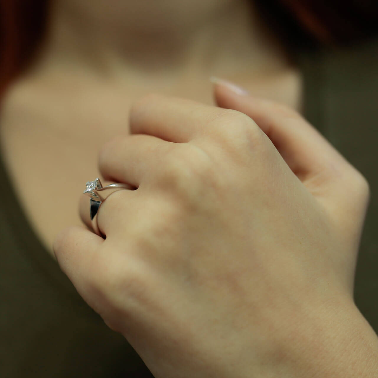 0.23 Carat Diamond Solitaire Ring