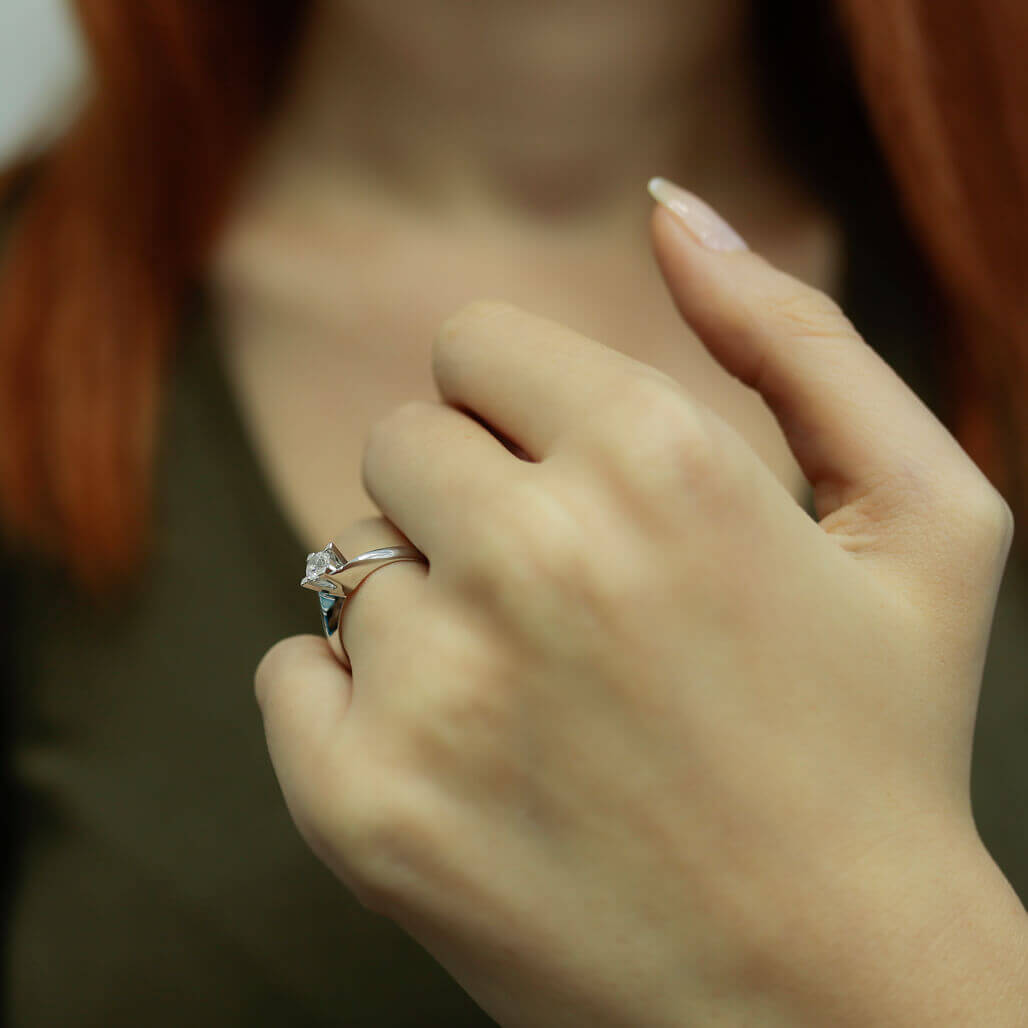 0.28 Carat Diamond Solitaire Ring