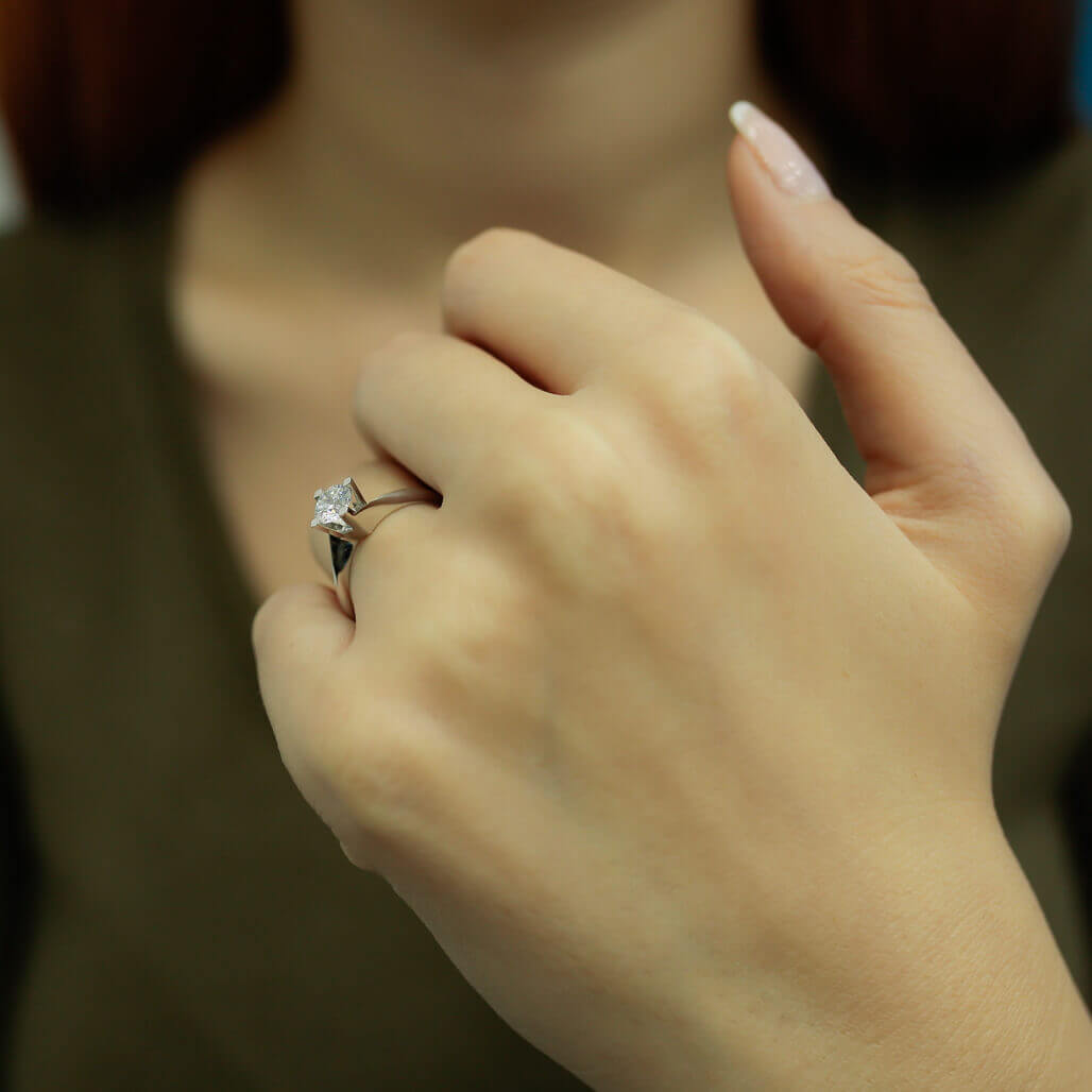 0.48 Carat Diamond Solitaire Ring