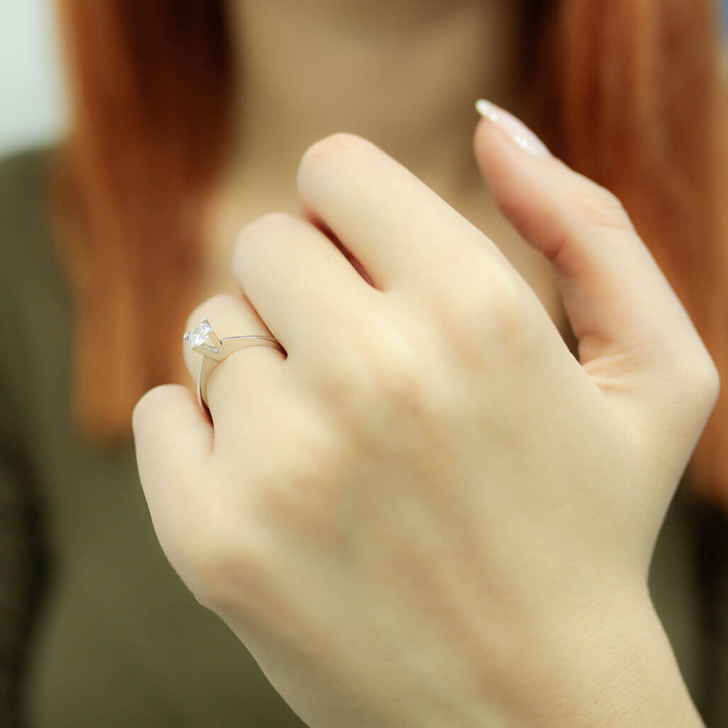 0.31 Carat Diamond Solitaire Ring