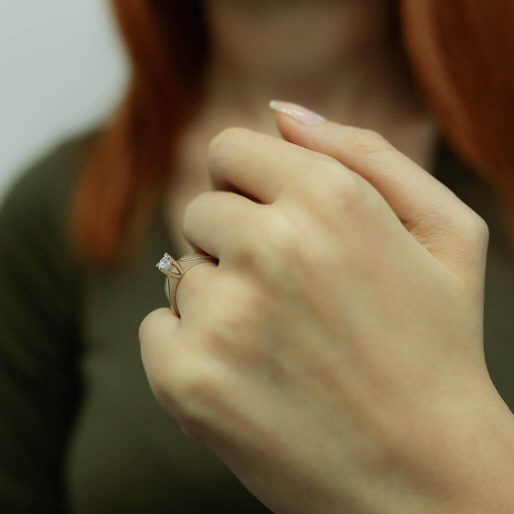 0.28 Carat Diamond Solitaire Ring