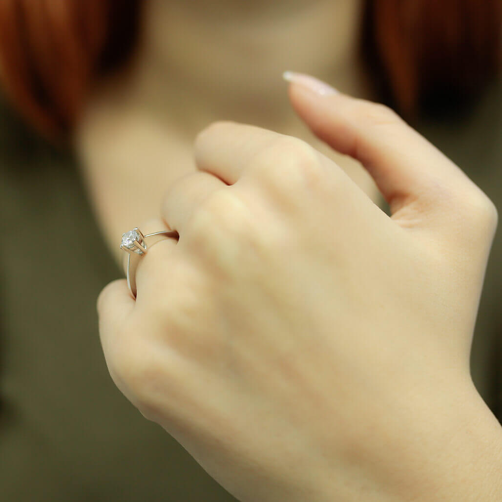 0.33 Carat Diamond Solitaire Ring