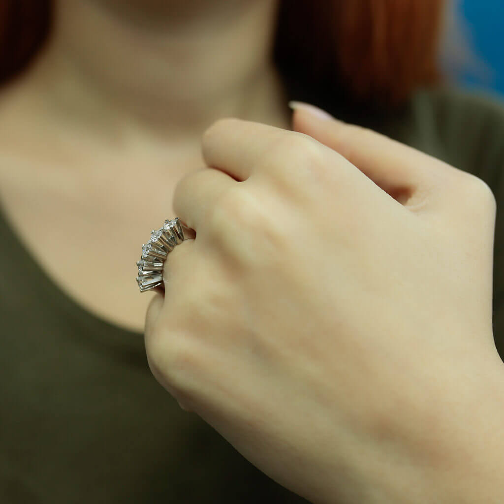 1 carat Diamond Five Stone Ring