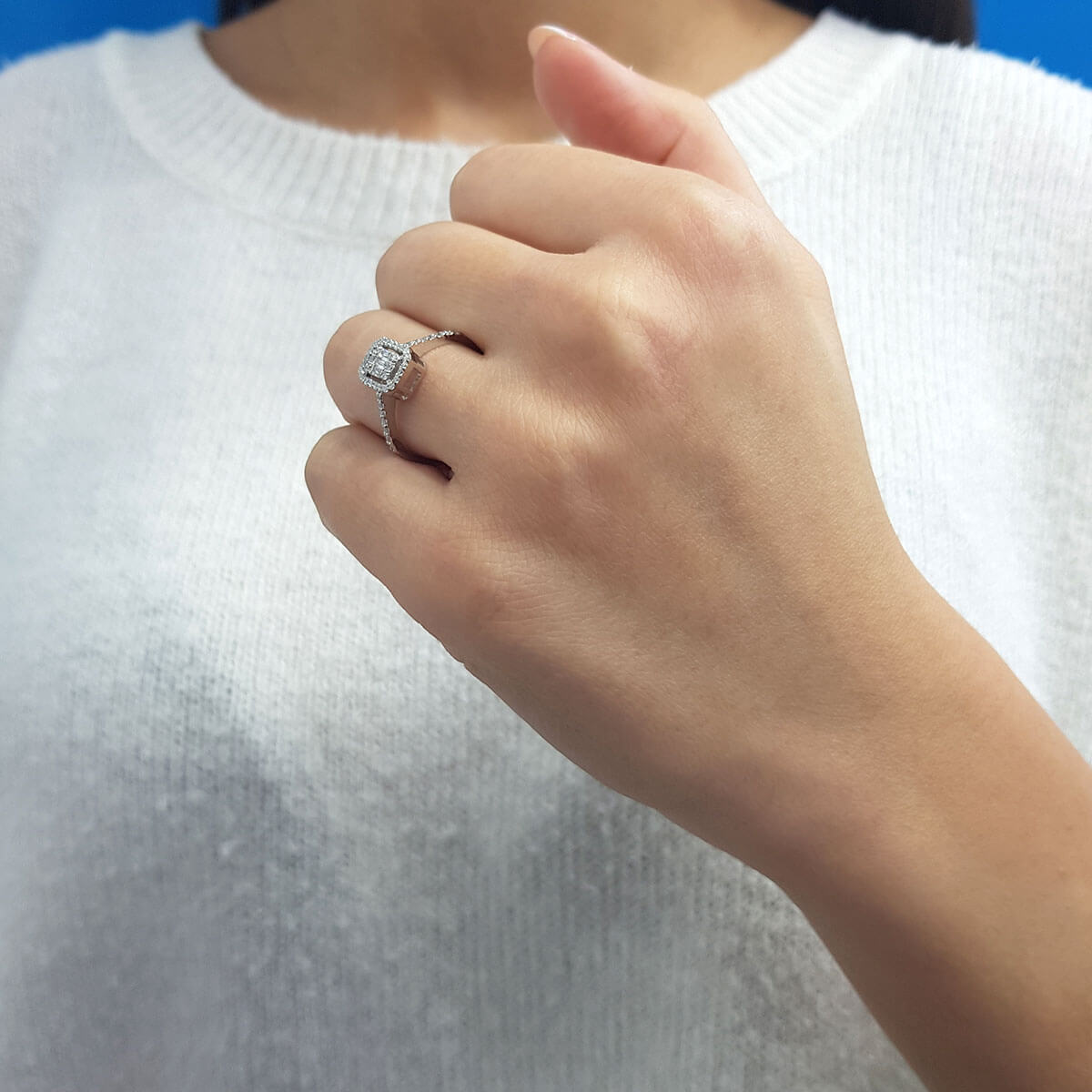 0.30 Carat Baguette Diamond Ring