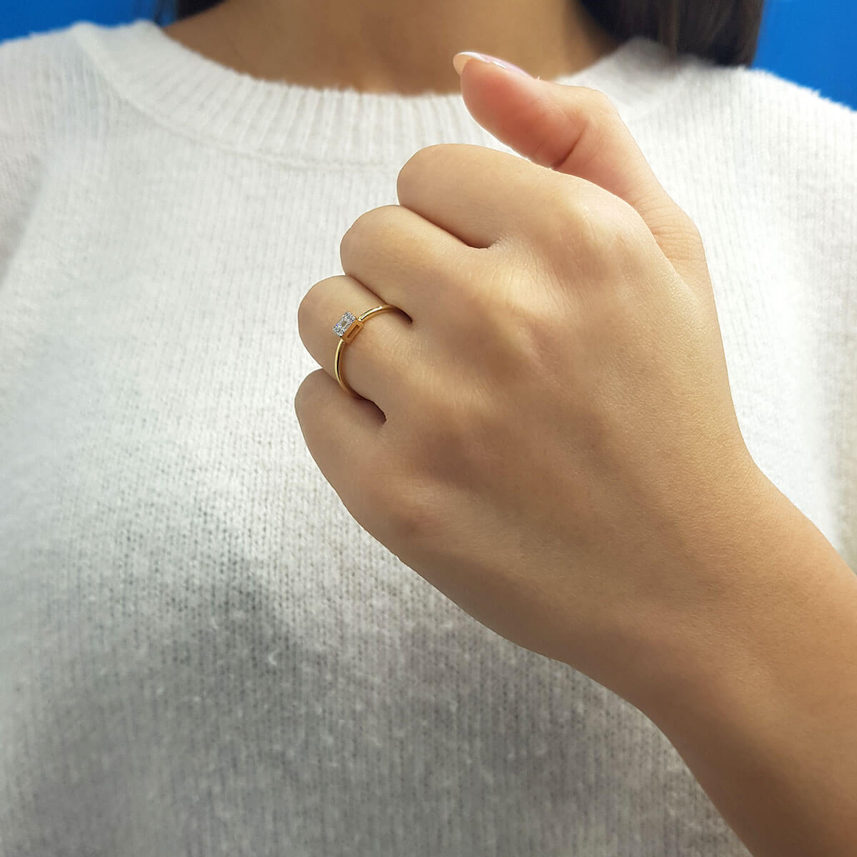 Baguette Diamond Perre Ring