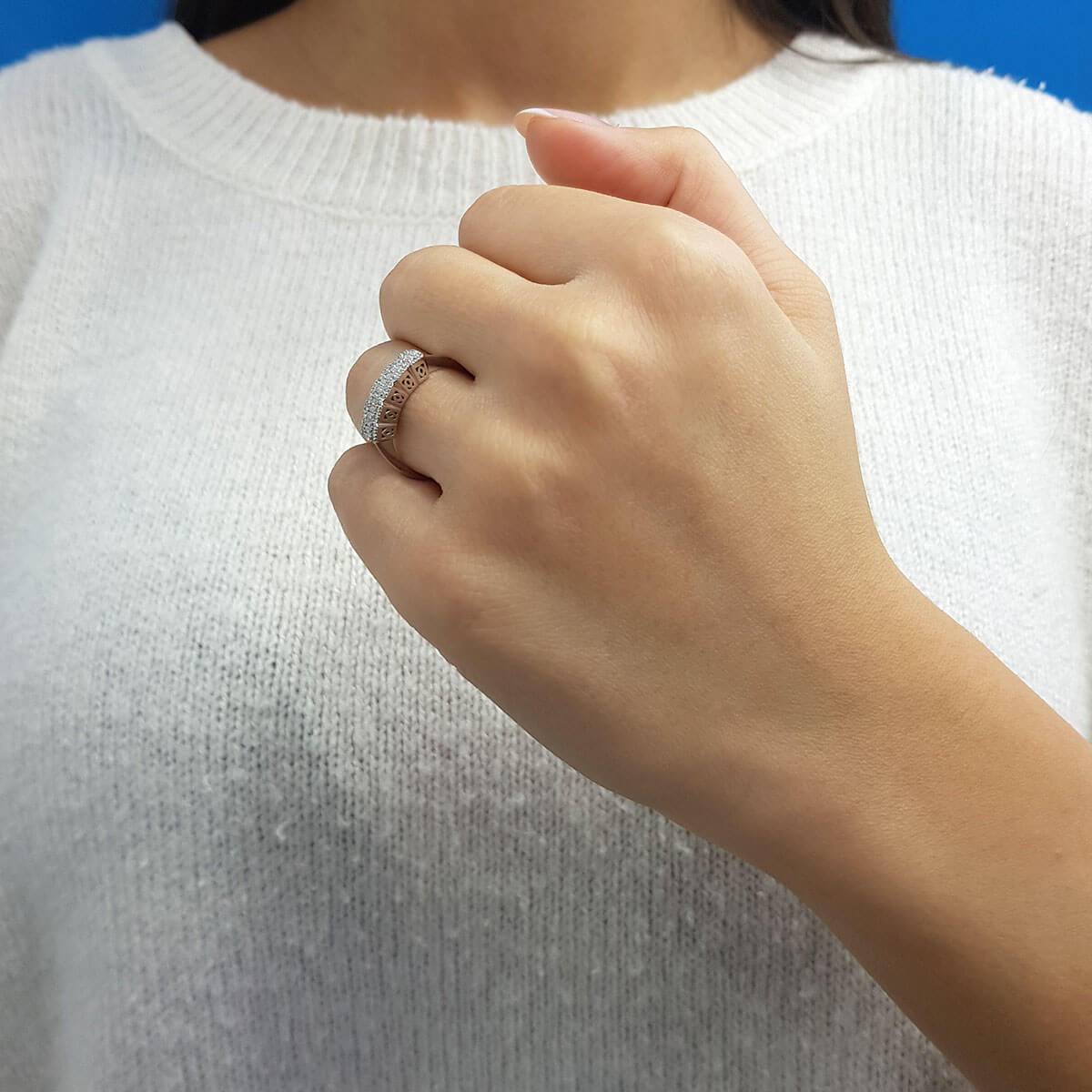 Baguette Diamond Five-Stone Ring