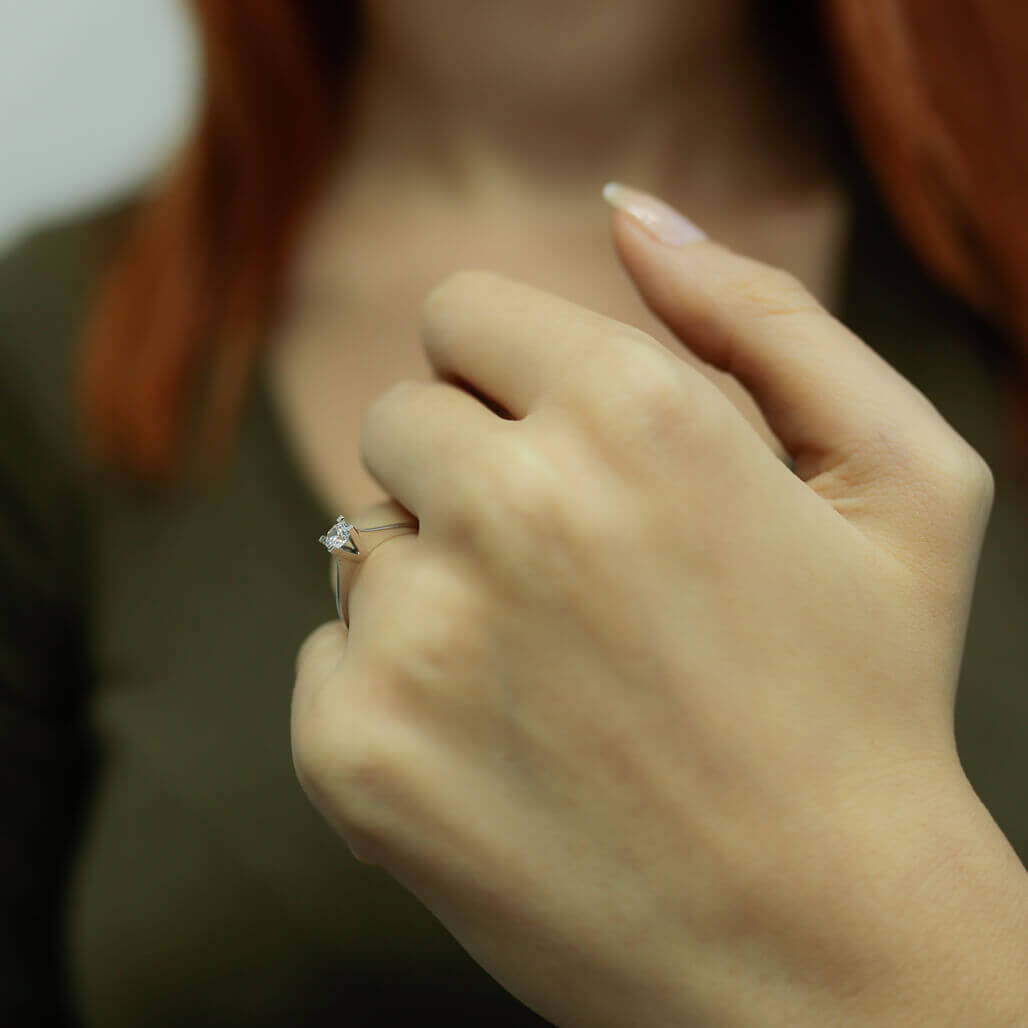 0.27 Carat Diamond Solitaire Ring