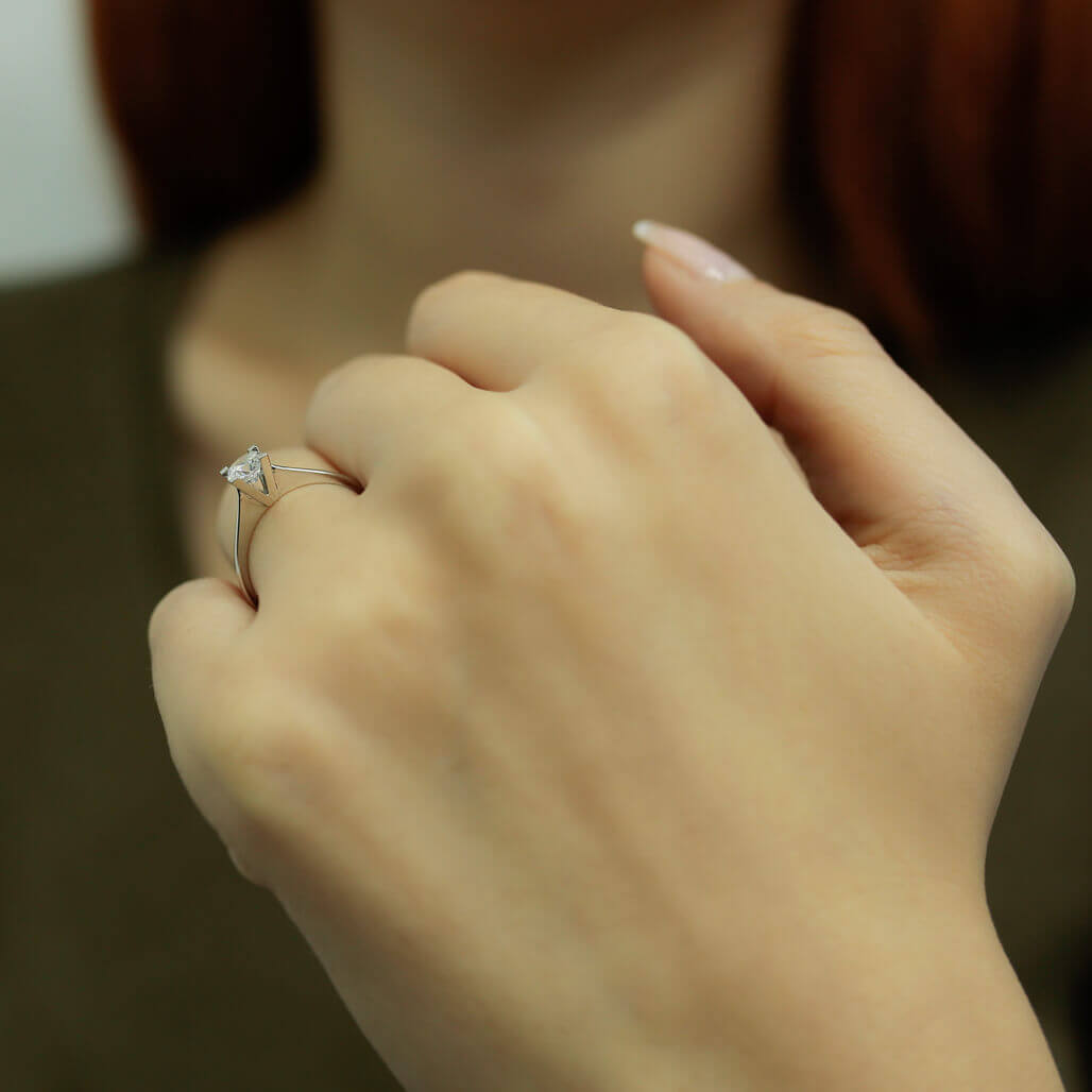 0.46 Carat Diamond Solitaire Ring