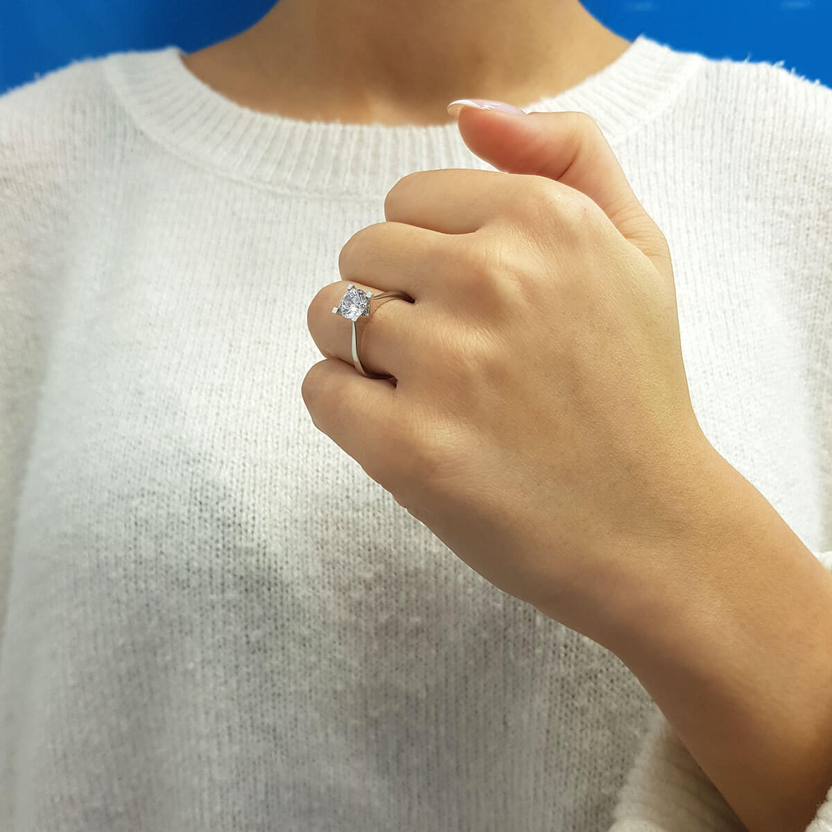 1 Carat Diamond Solitaire Ring