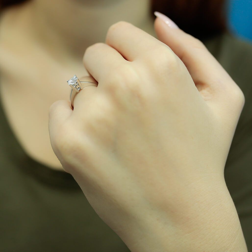 0.65 Carat Diamond Solitaire Ring