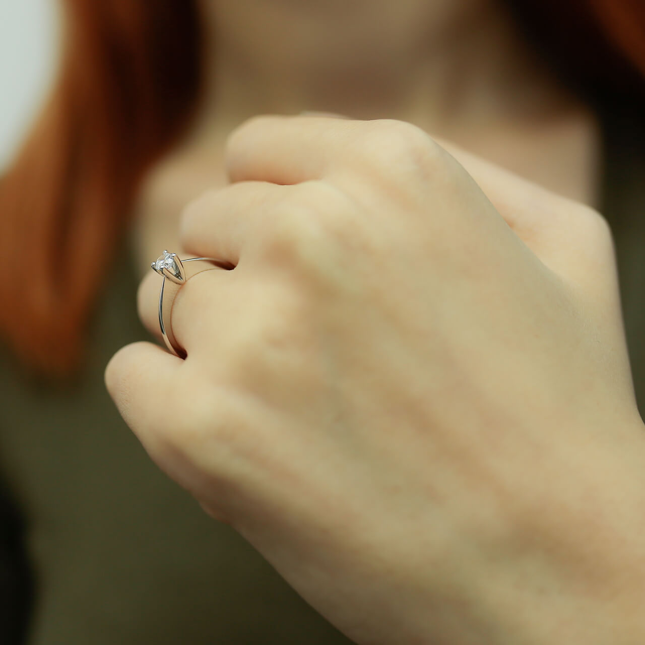 0.23 Carat Diamond Solitaire Ring