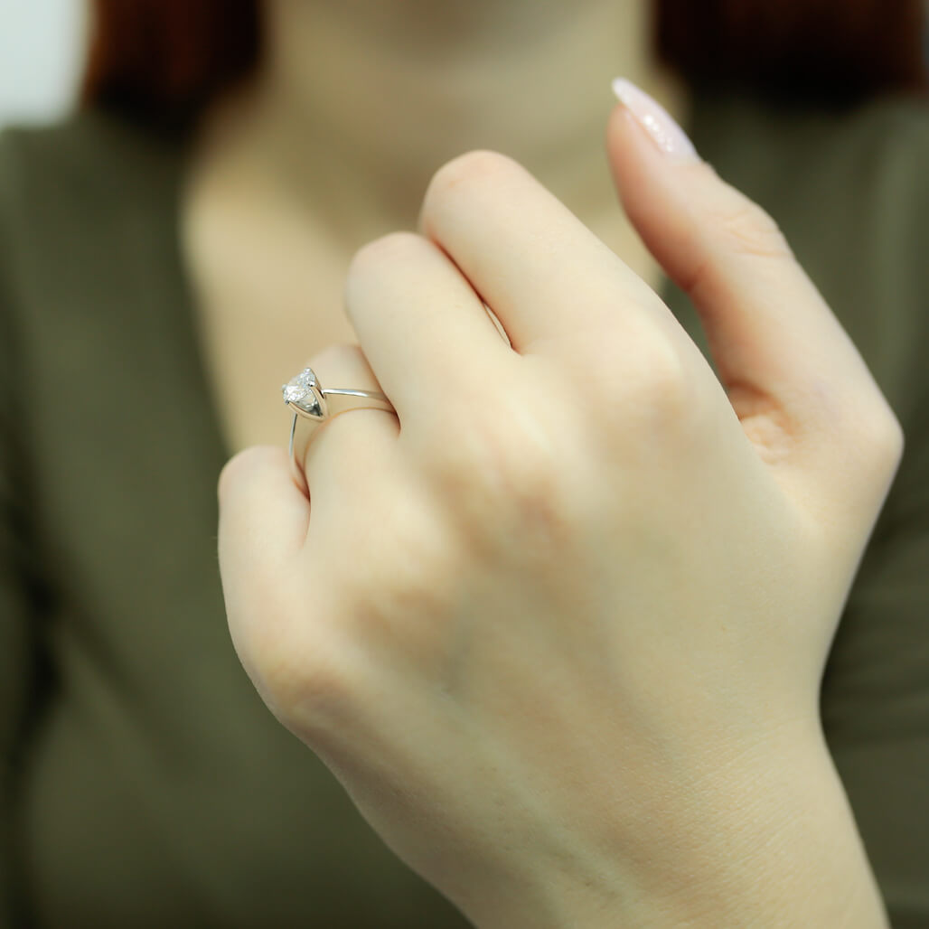 0.52 Carat Diamond Solitaire Ring