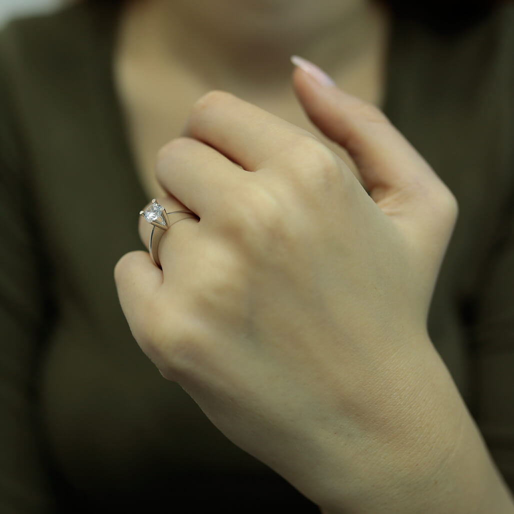 0.70 Carat Diamond Solitaire Ring