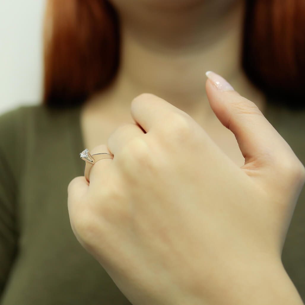 0.38 Carat Diamond Solitaire Ring