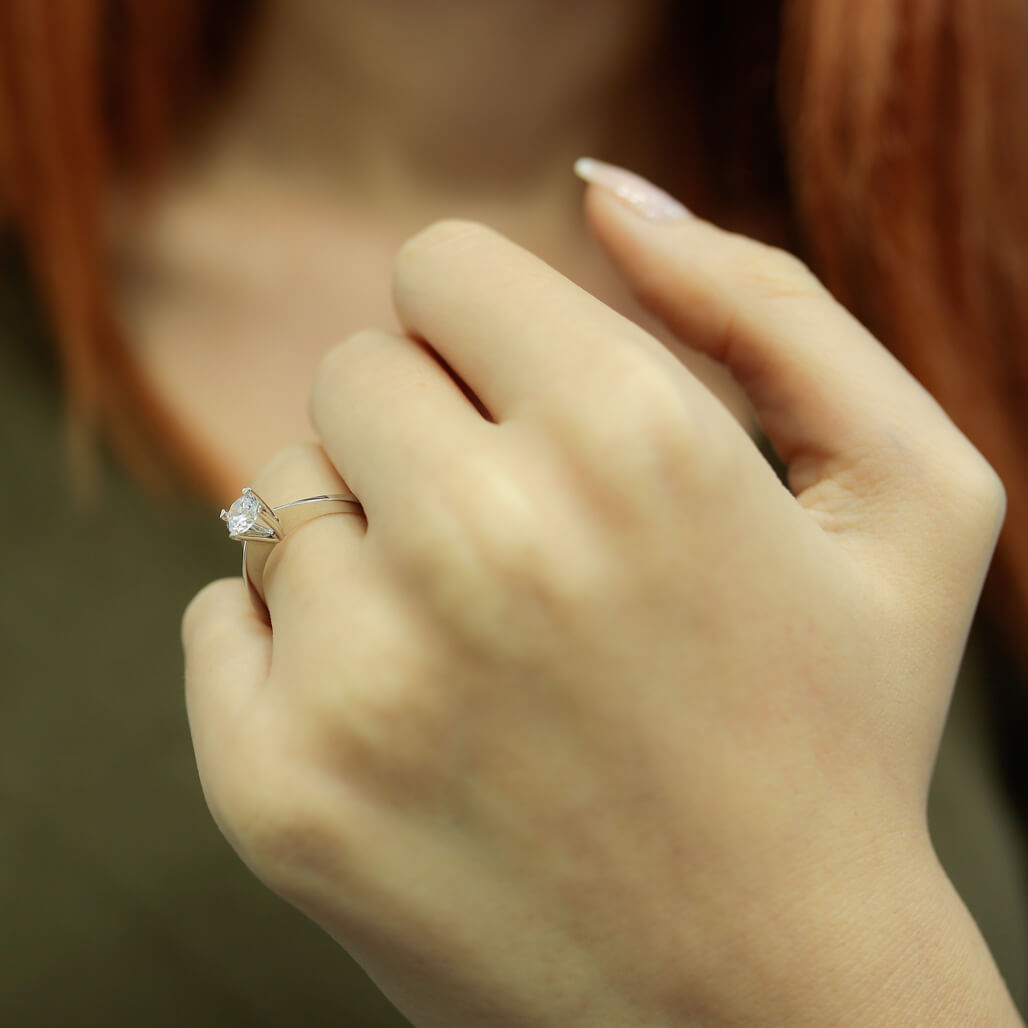 0.42 Carat Diamond Solitaire Ring