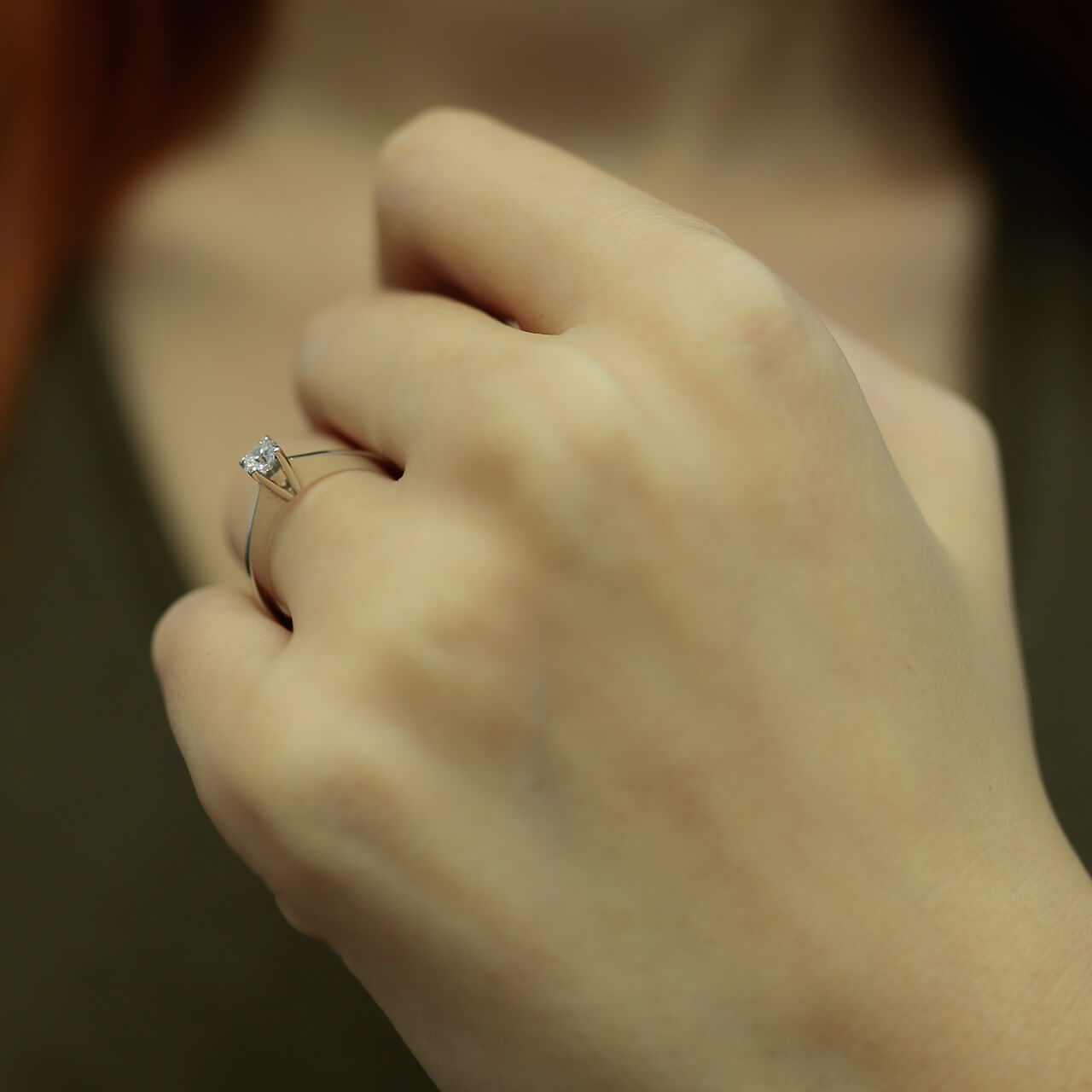 0.23 Carat Diamond Solitaire Ring