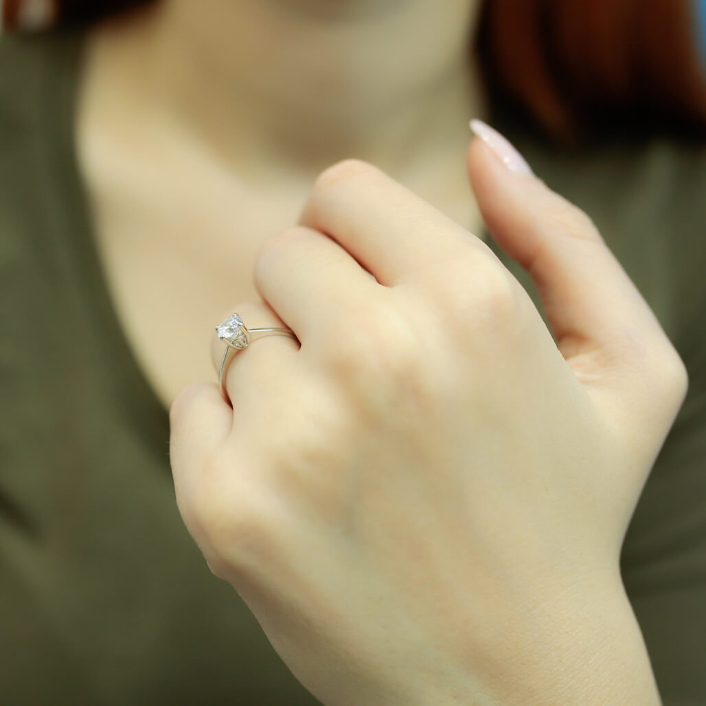 0.60 Carat Diamond Solitaire Ring