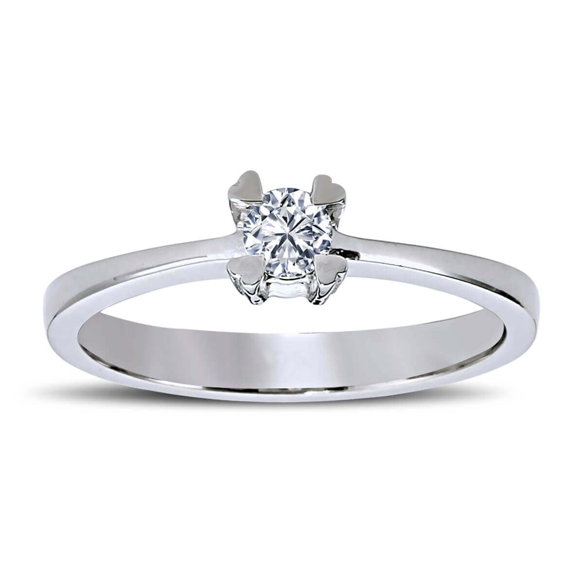 0.16 Carat Diamond Solitaire Ring