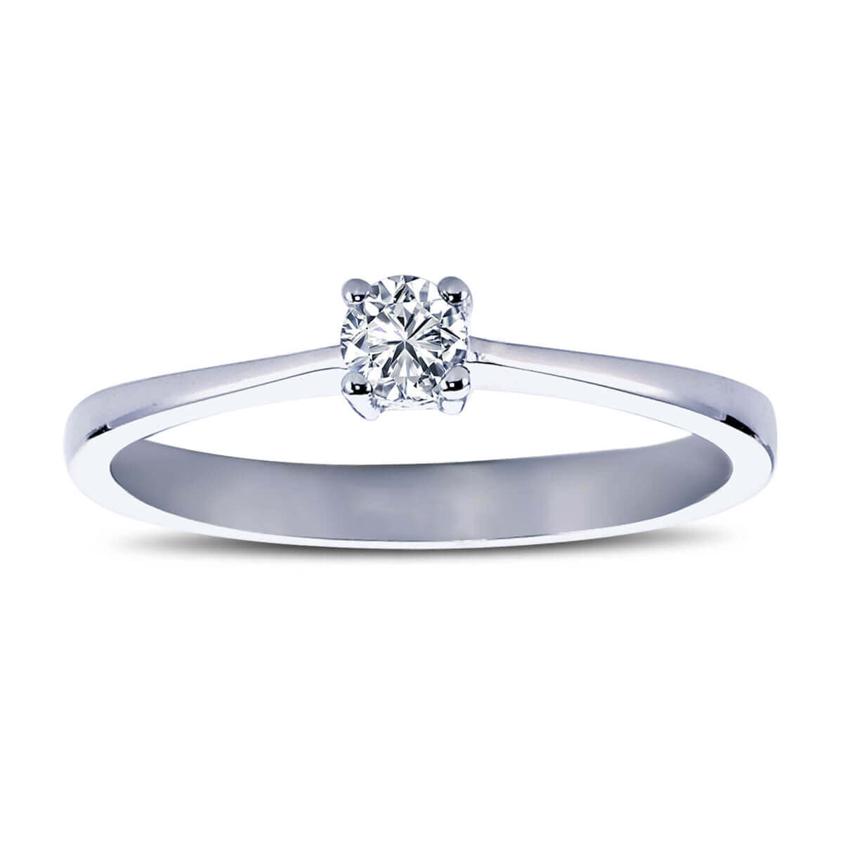 0.14 Carat Diamond Solitaire Ring