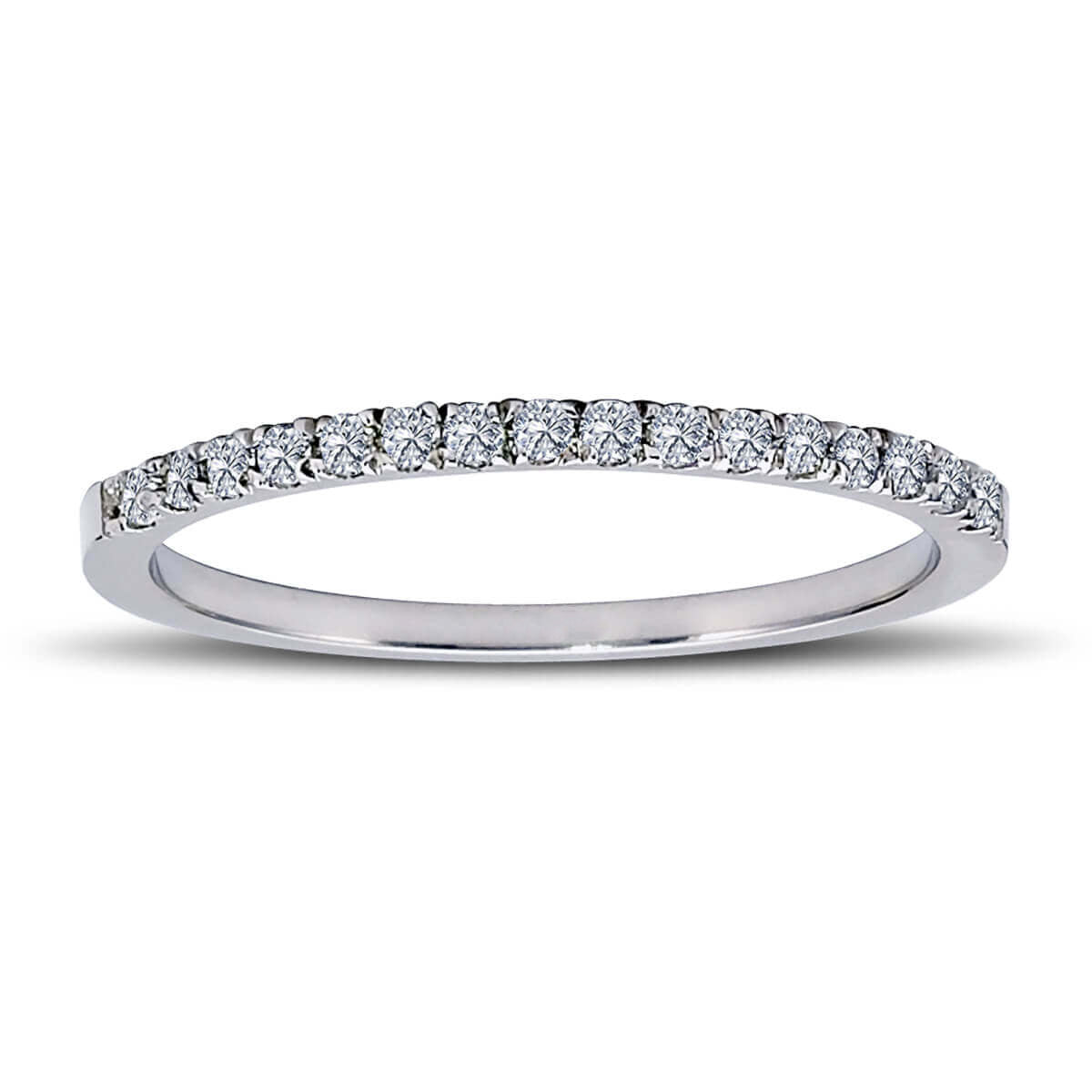 0.15 Carat Diamond Half Ring