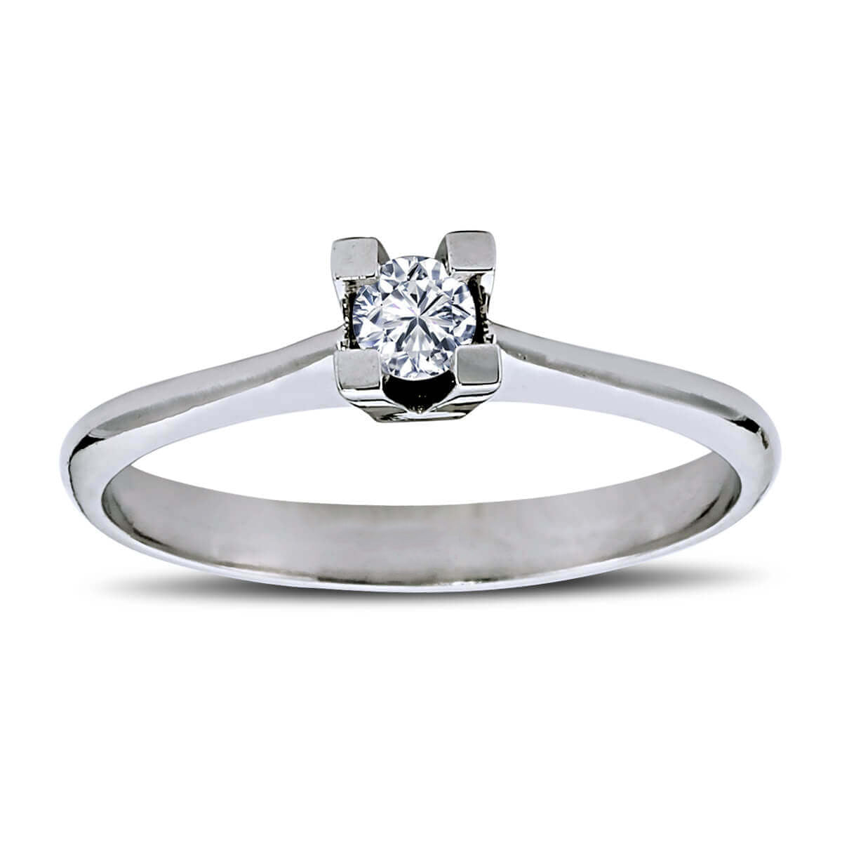 0.13 Carat Diamond Solitaire Ring