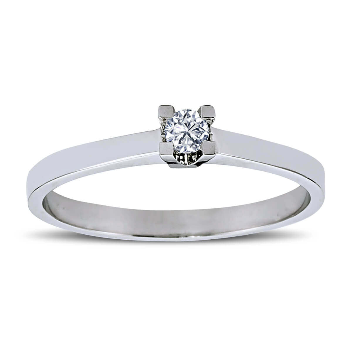 0.08 Carat Diamond Solitaire Ring