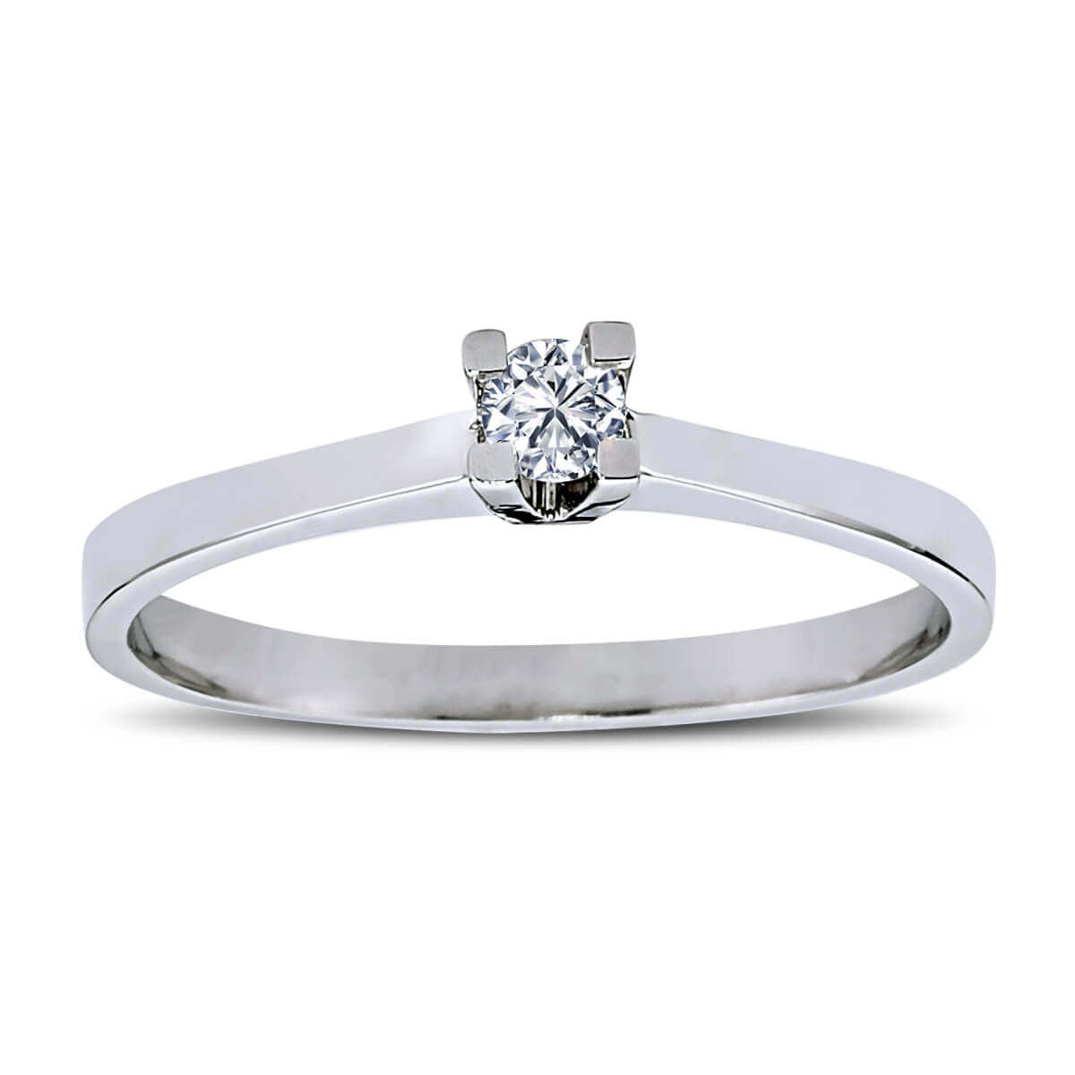 0.13 Carat Diamond Solitaire Ring