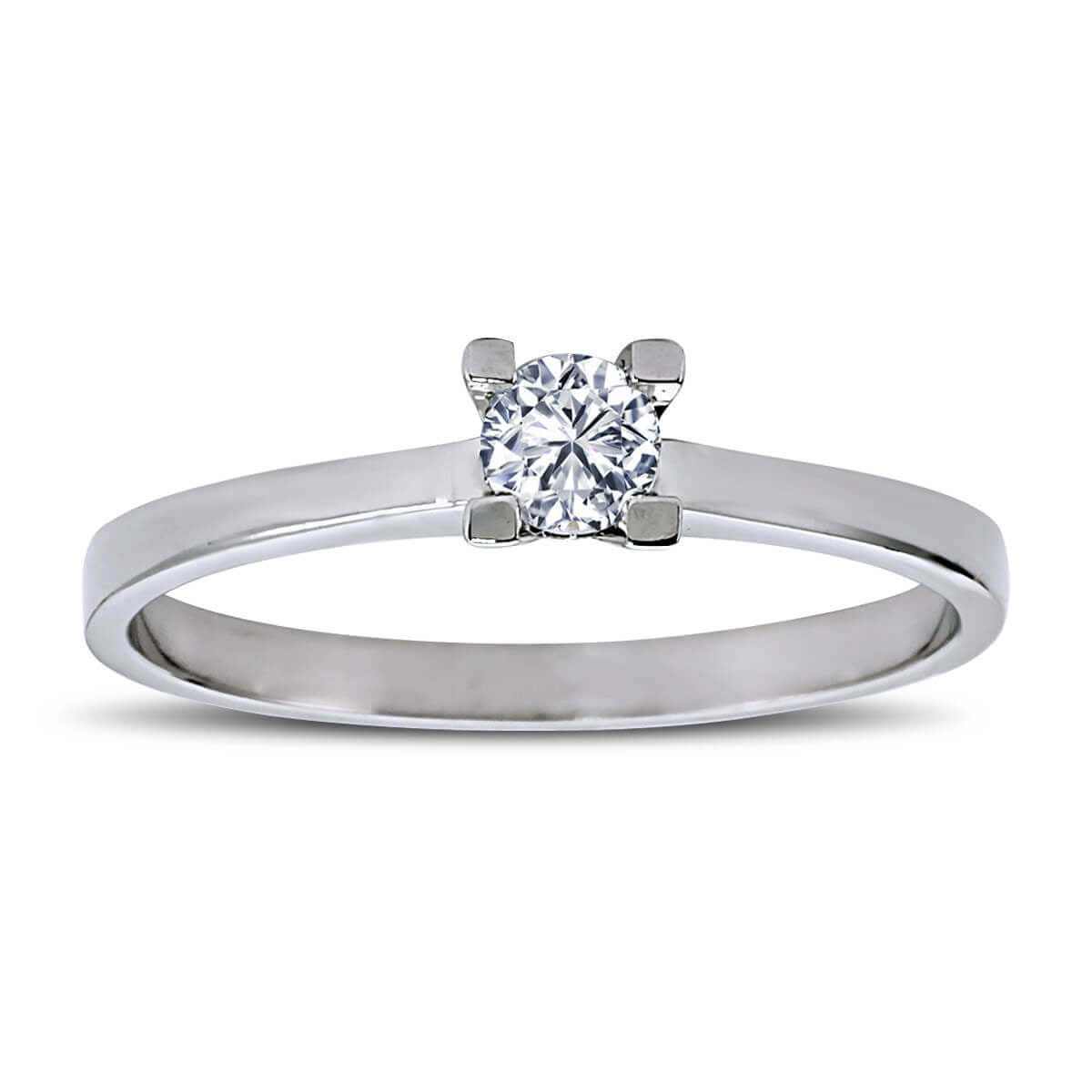 0.19 Carat Diamond Solitaire Ring