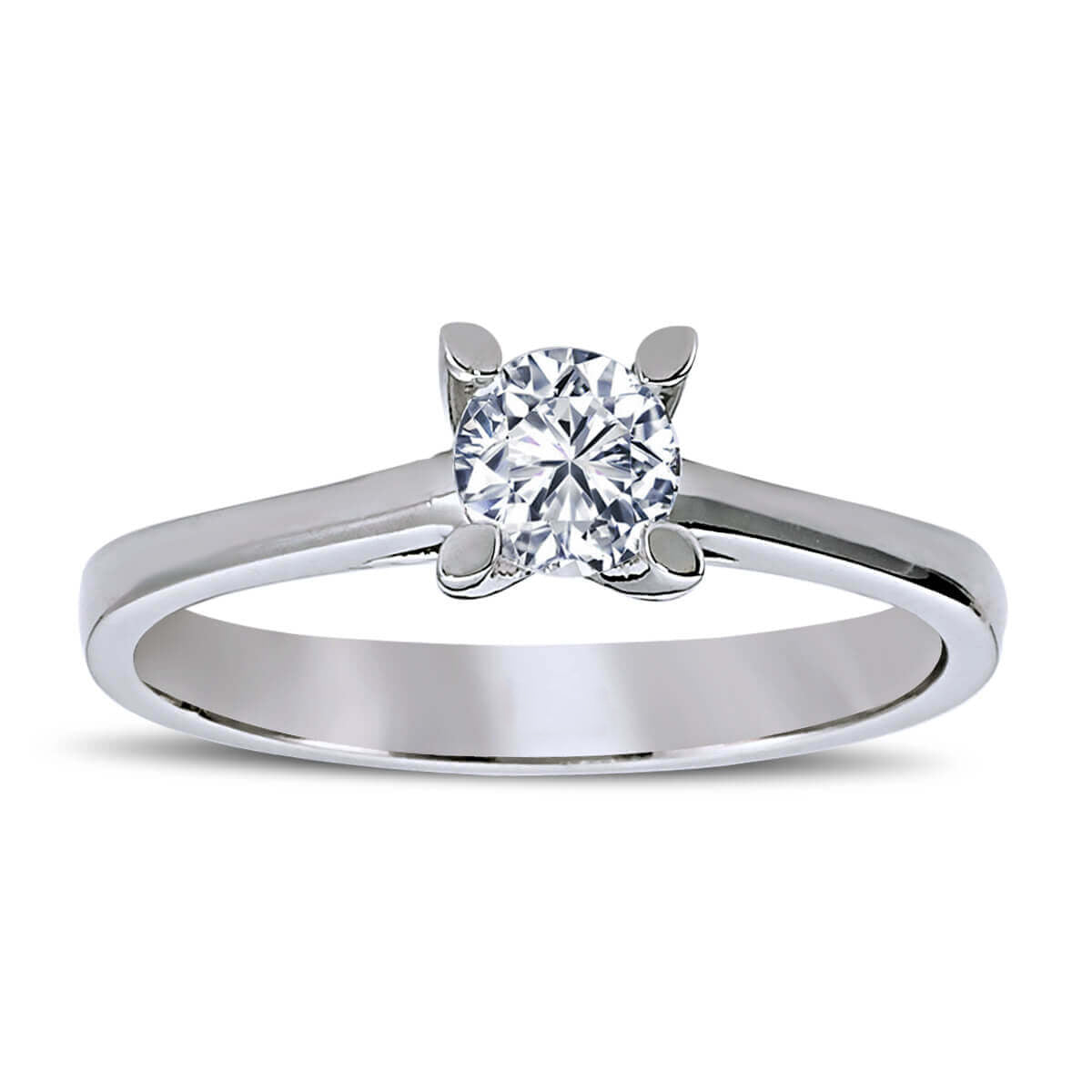 0.41 Carat Diamond Solitaire Ring