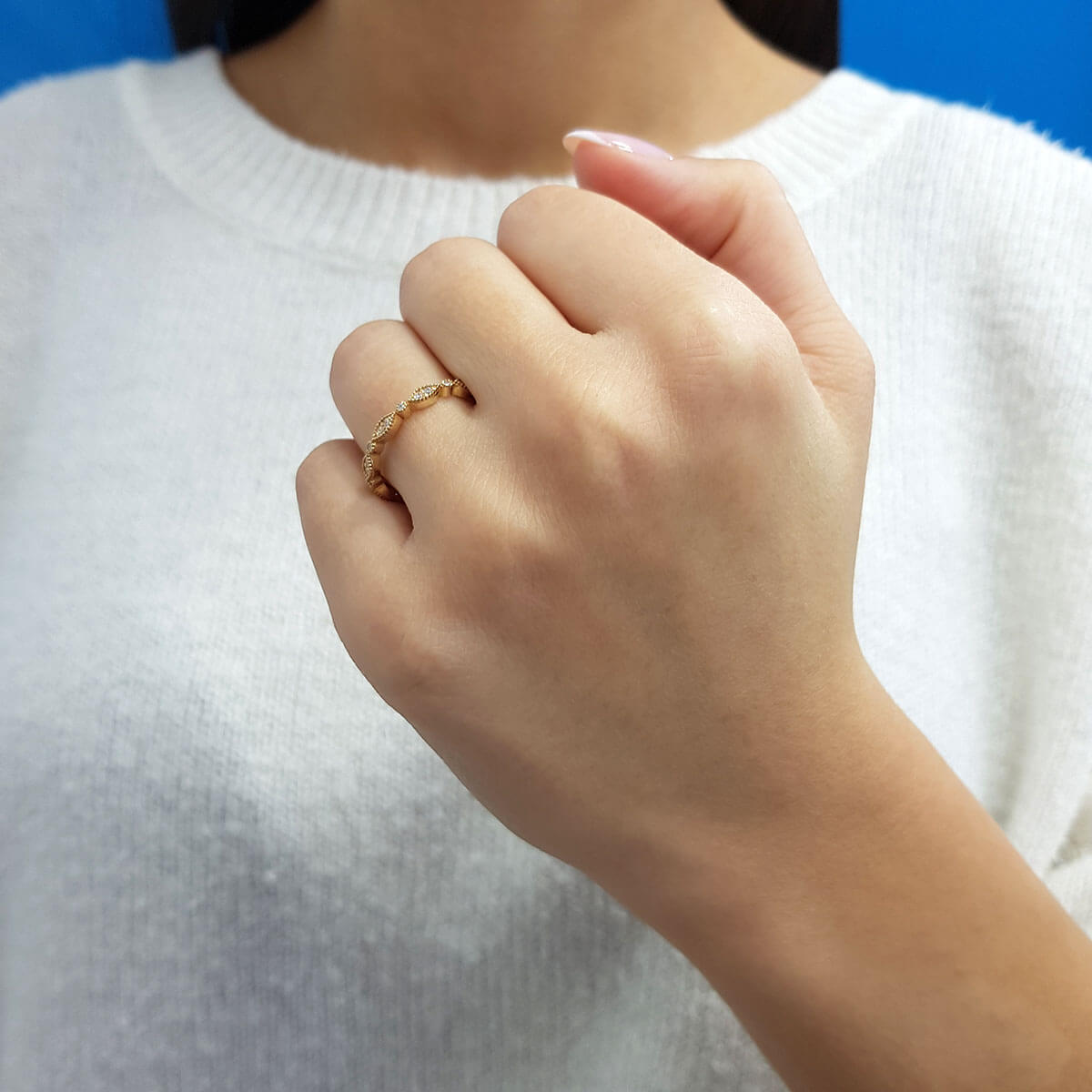 Diamond Stone Large Edessa Ring