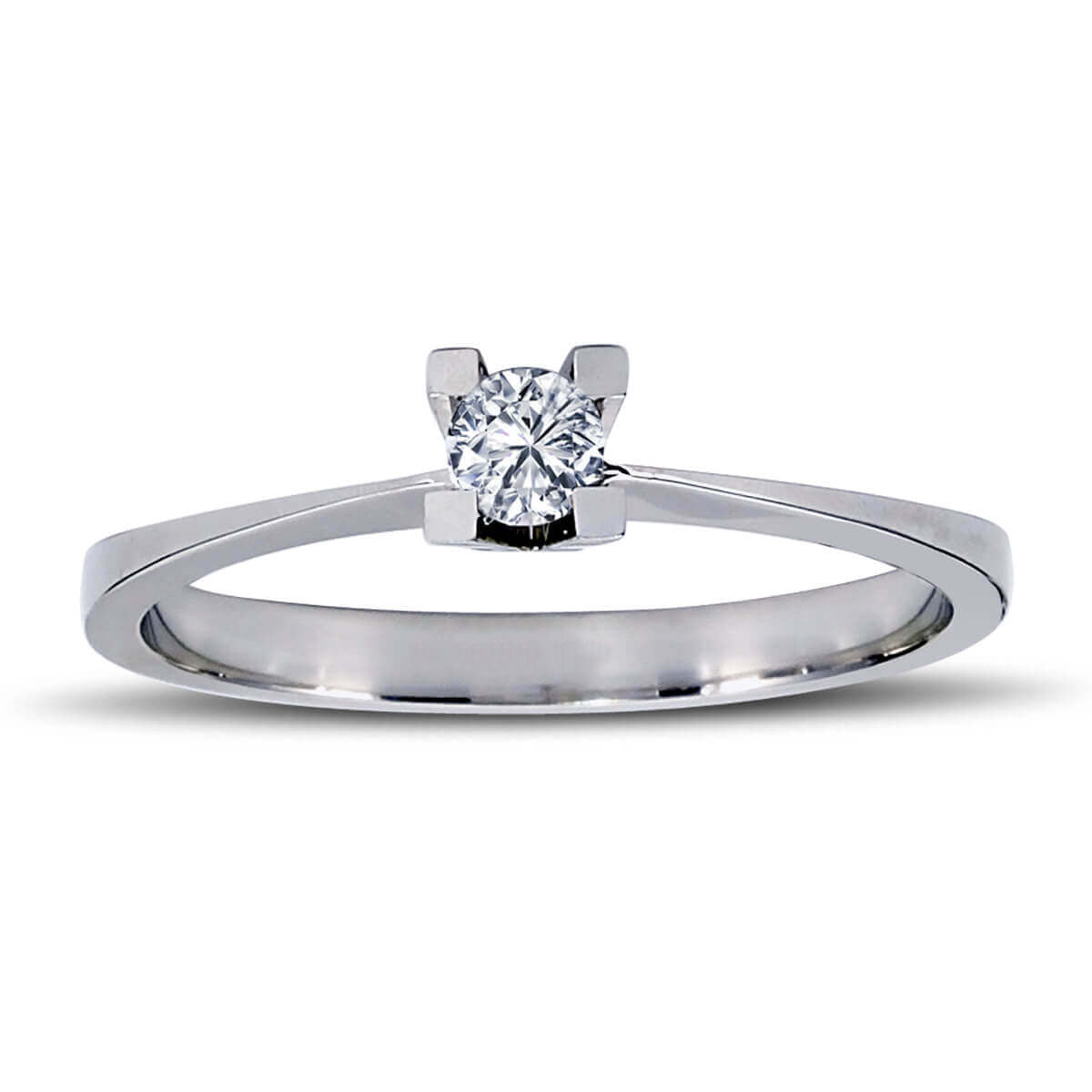 0.14 Carat Diamond Solitaire Ring