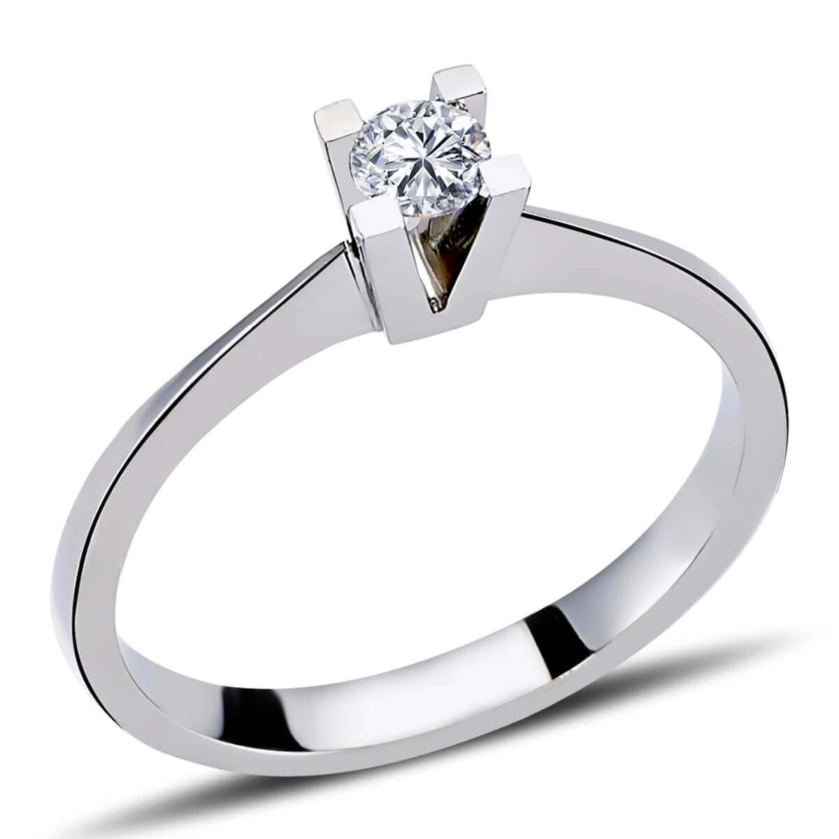 0.17 Carat Diamond Solitaire Ring