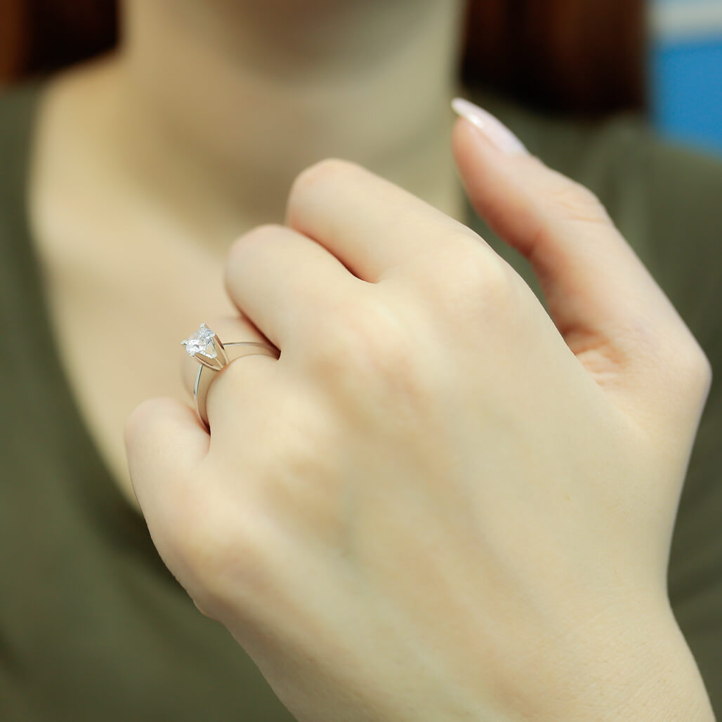 0.53 Carat Diamond Solitaire Ring