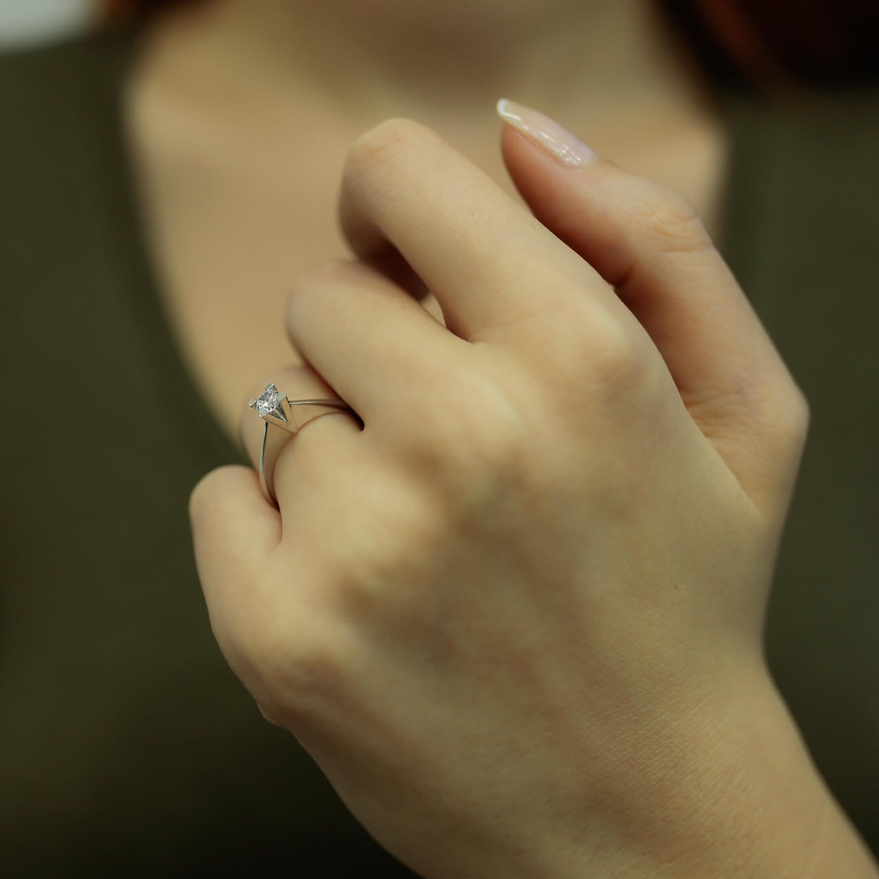 0.24 Carat Diamond Solitaire Ring