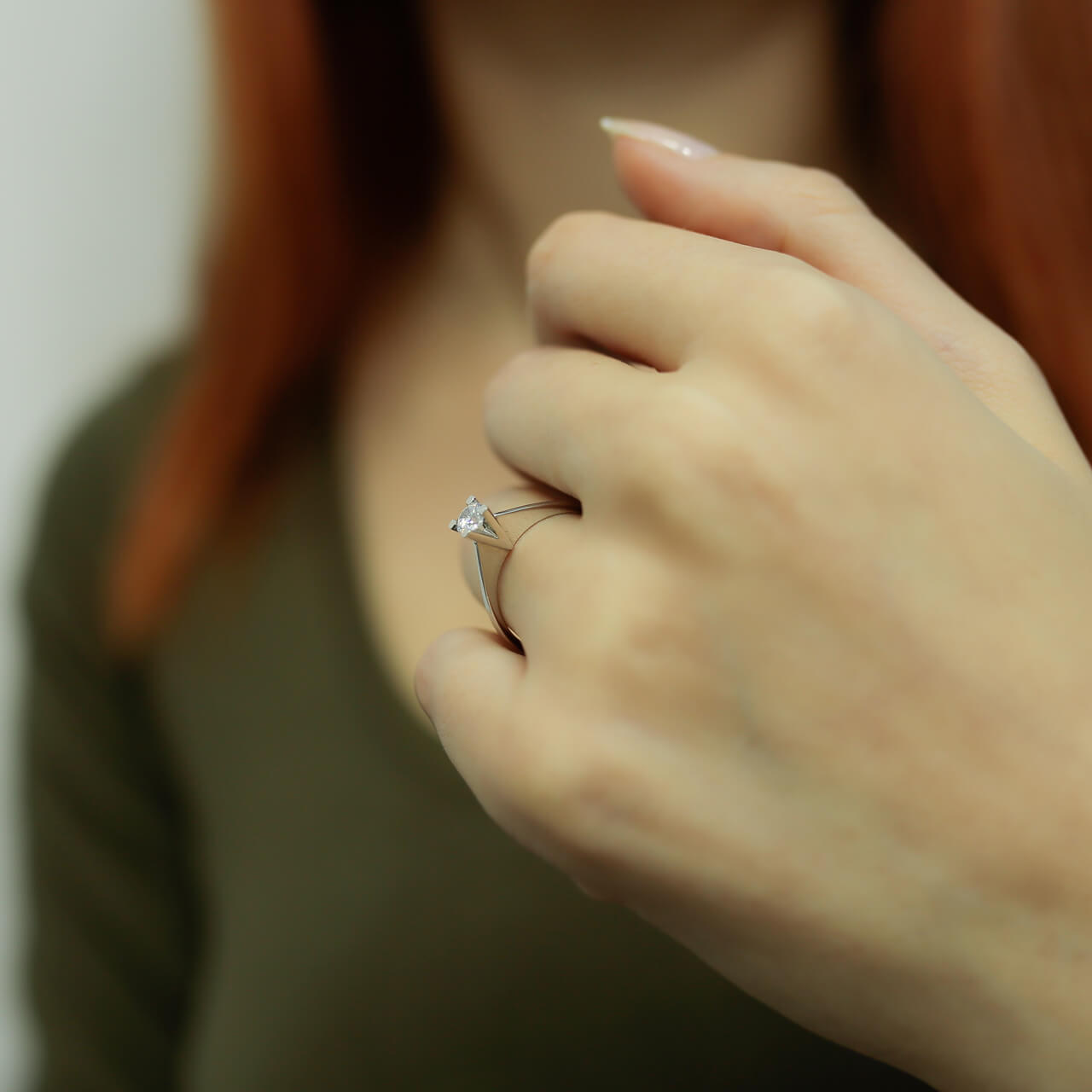 0.27 Carat Diamond Solitaire Ring