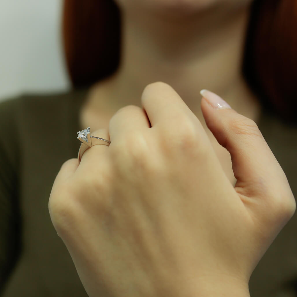 0.51 Carat Diamond Solitaire Ring