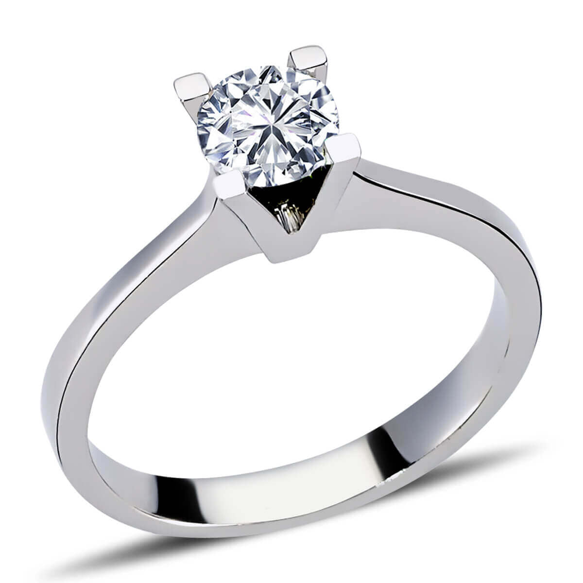 0.50 Carat Diamond Solitaire Ring