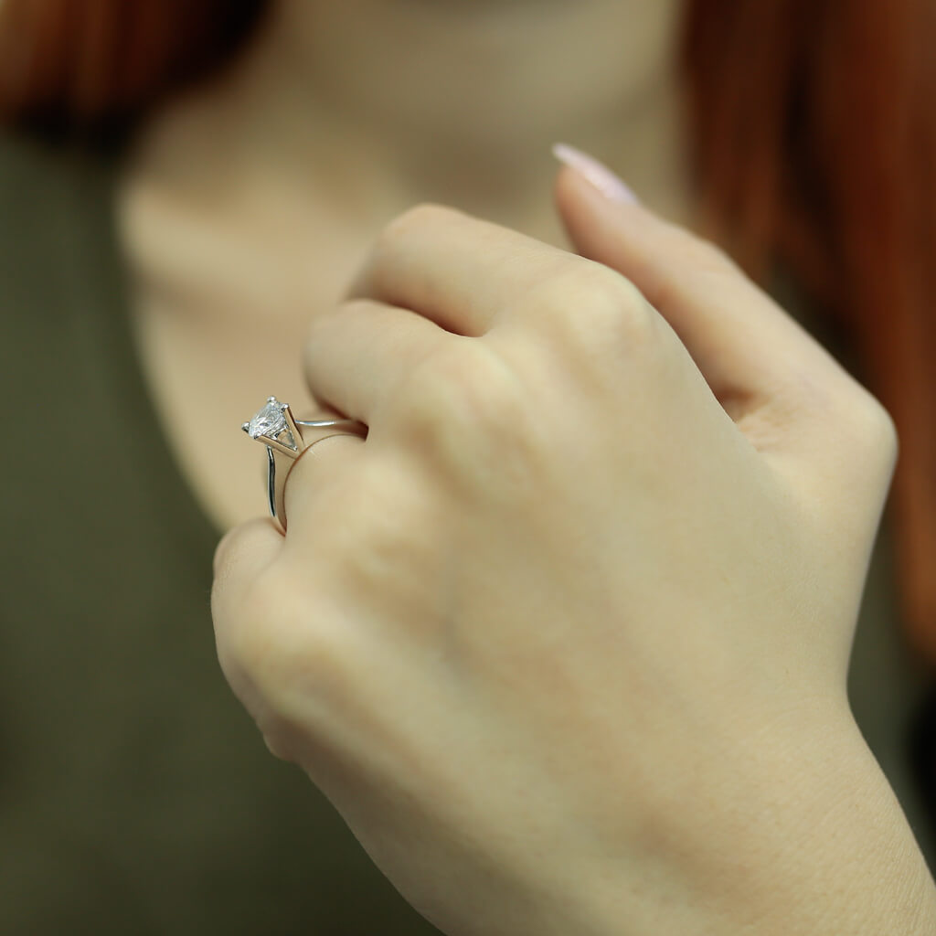 0.90 Carat Diamond Solitaire Ring