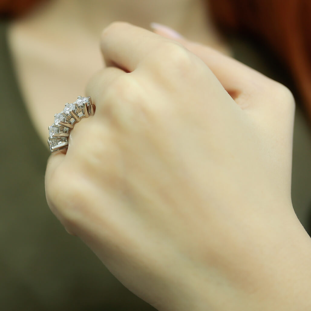 2 Carat Diamond Five-Stone Ring